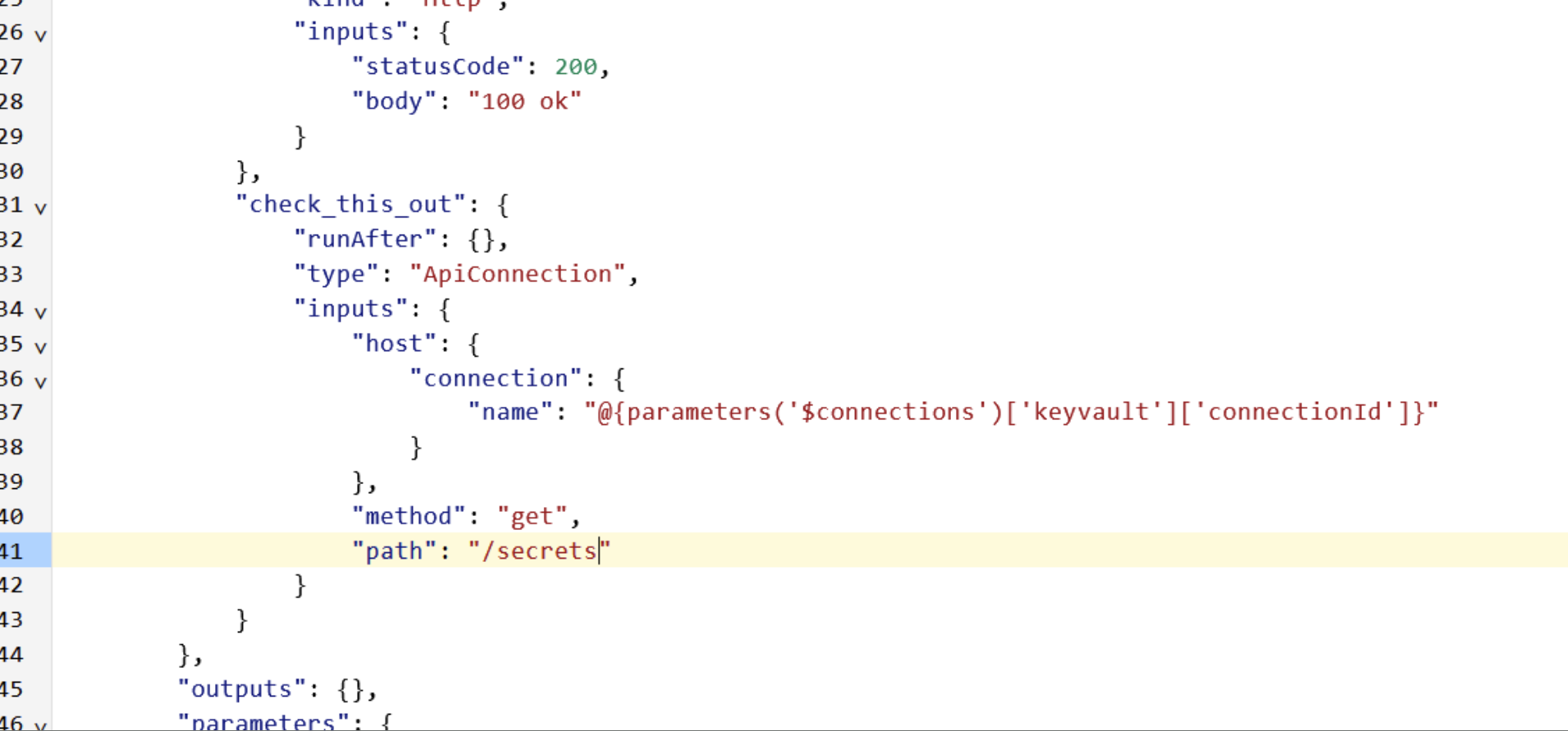 The code view allows for more fine-grained control.